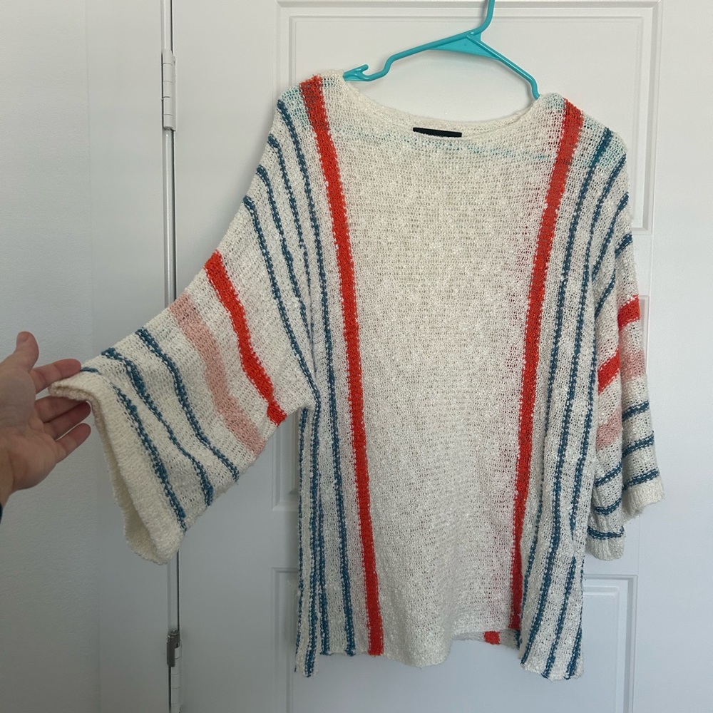 Colorful Striped Women's Sweater